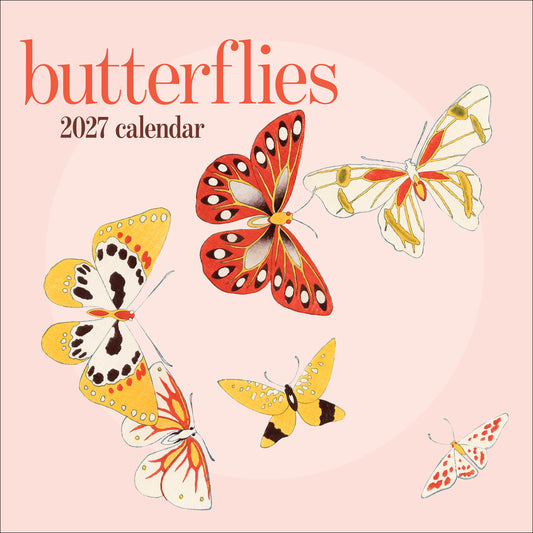 Butterflies 2027 Wall Calendar_Front_Flat