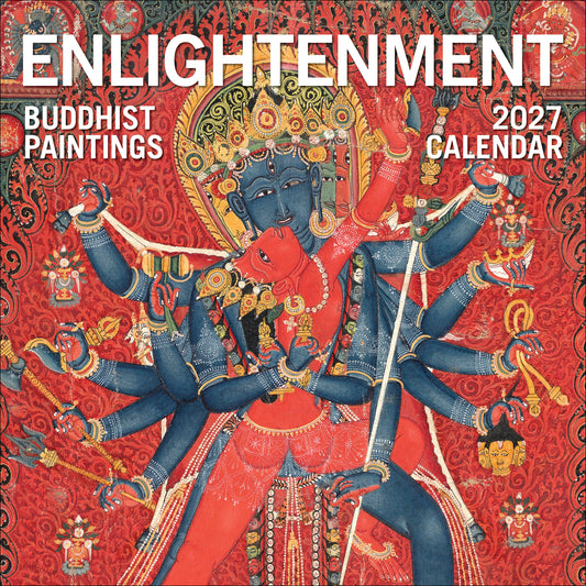 Enlightenment: Buddhist Paintings 2027 Wall Calendar_Front_Flat