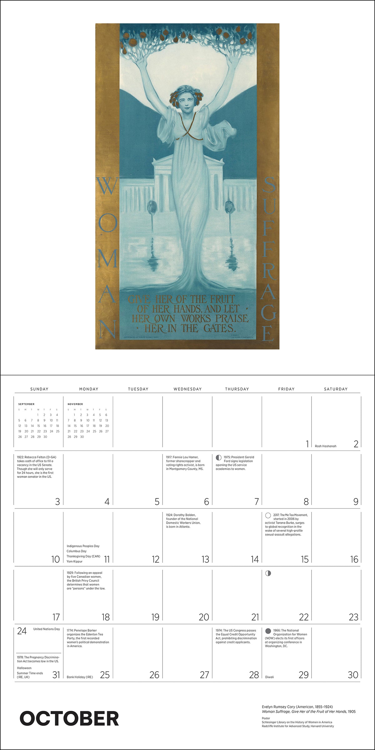 The Fight for Women’s Rights 2027 Wall Calendar_Interior_3