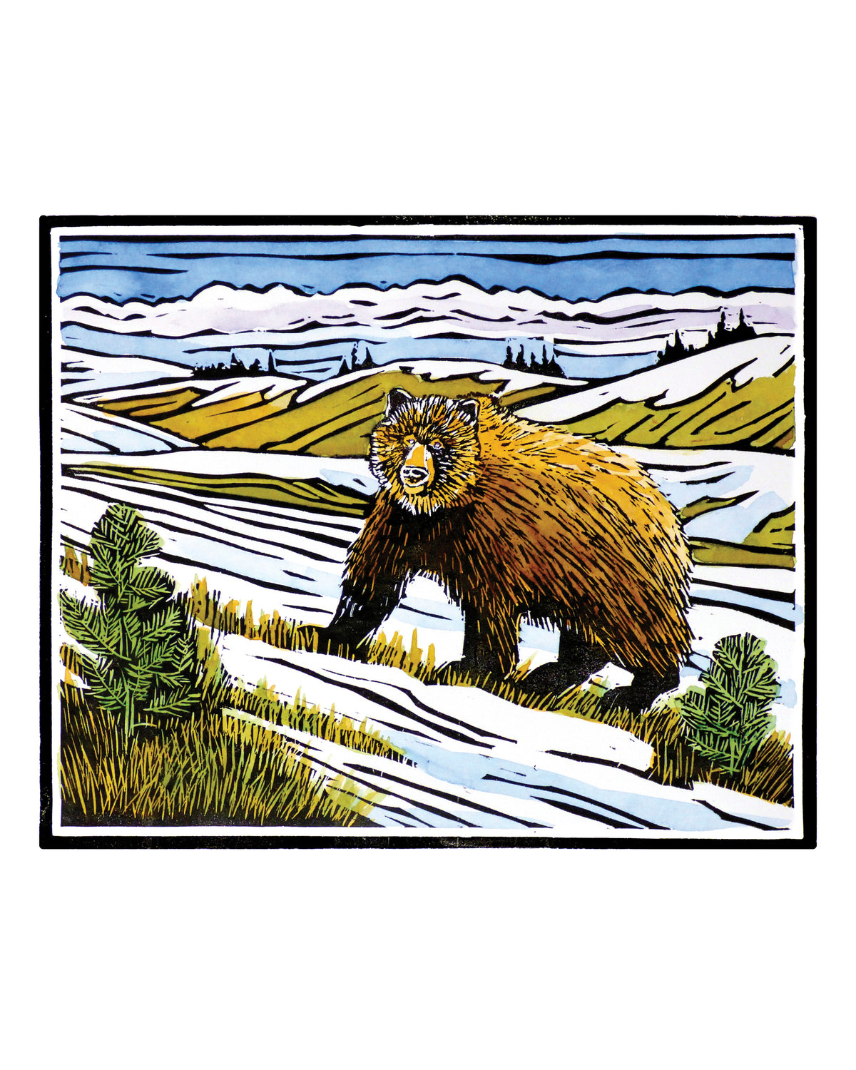 Molly Hashimoto: Wildlife 2027 Mini Wall Calendar_Zoom