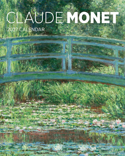 Claude Monet 2027 Mini Calendar_Front_Flat