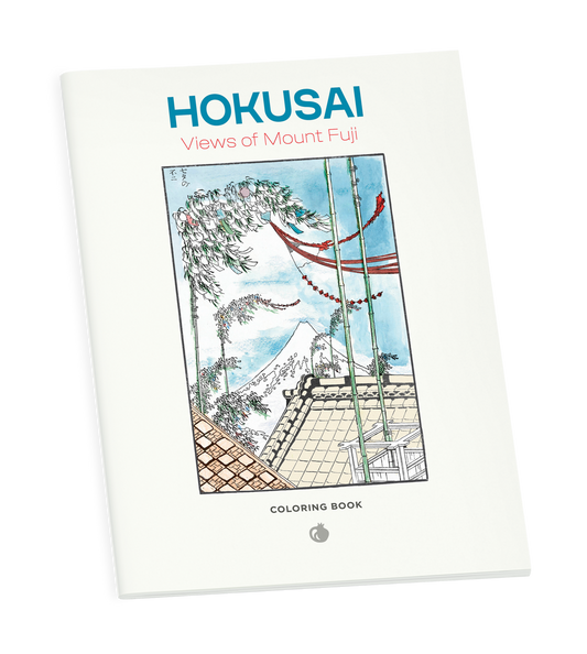 Hokusai: Views of Mt. Fuji Coloring Book_Primary