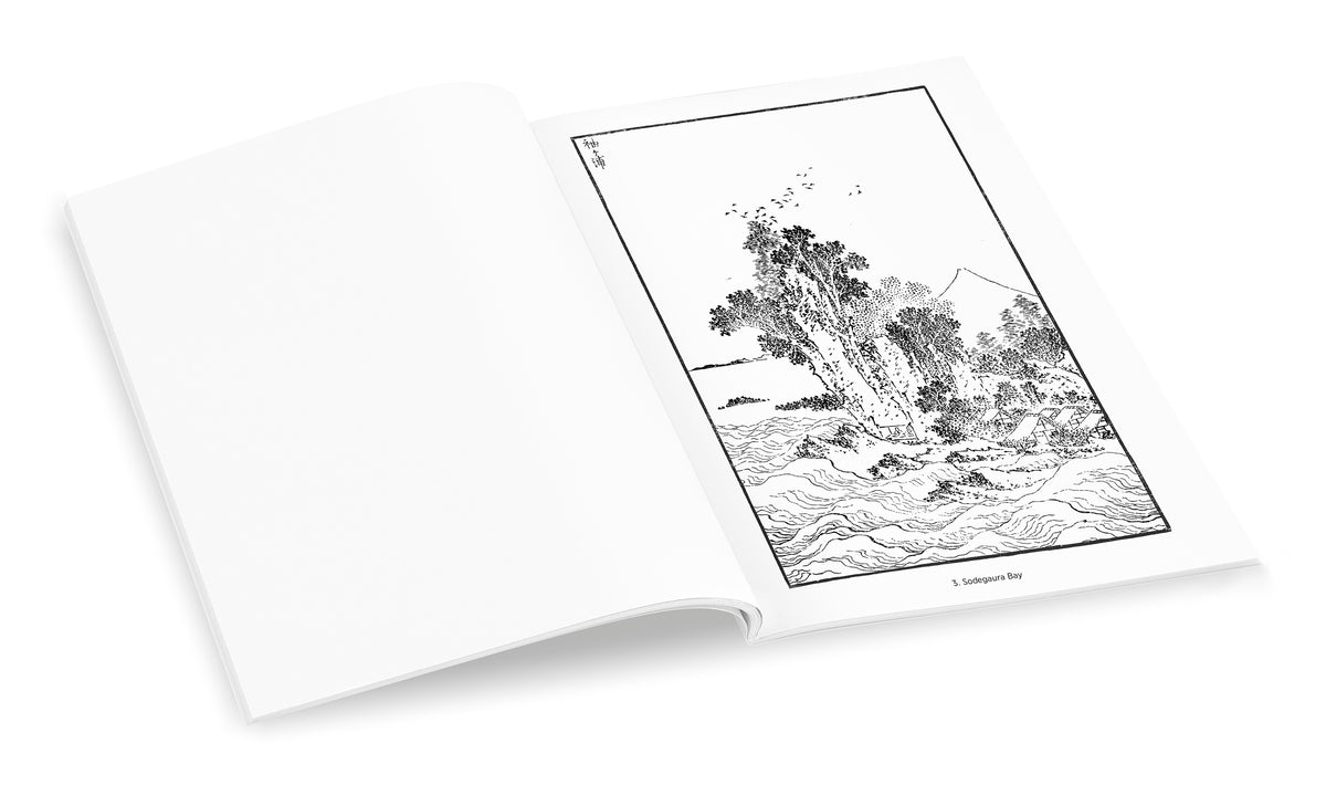 Hokusai: Views of Mt. Fuji Coloring Book_Back_Multipiece