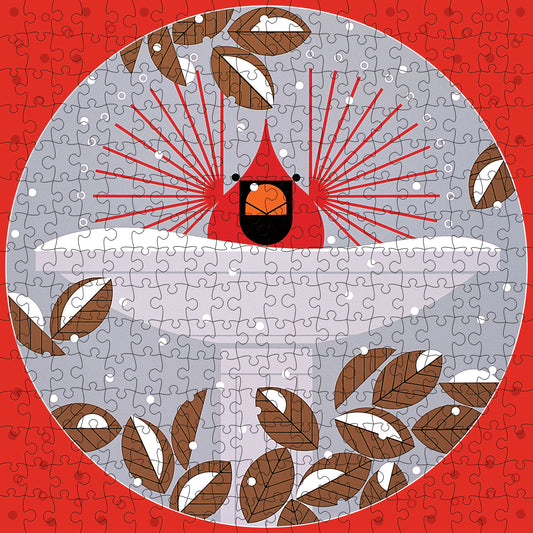 Charley Harper: B-r-r-r-r-rdbath 300-Piece Jigsaw Puzzle_Primary