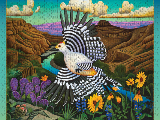 Billy Hassell: Crossing the Rio Grande 500-Piece Jigsaw Puzzle_Primary