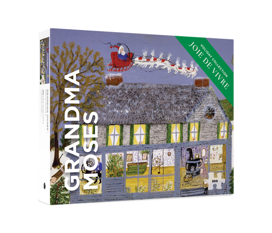 Grandma Moses: Santa Claus II 500-Piece Puzzle_Primary
