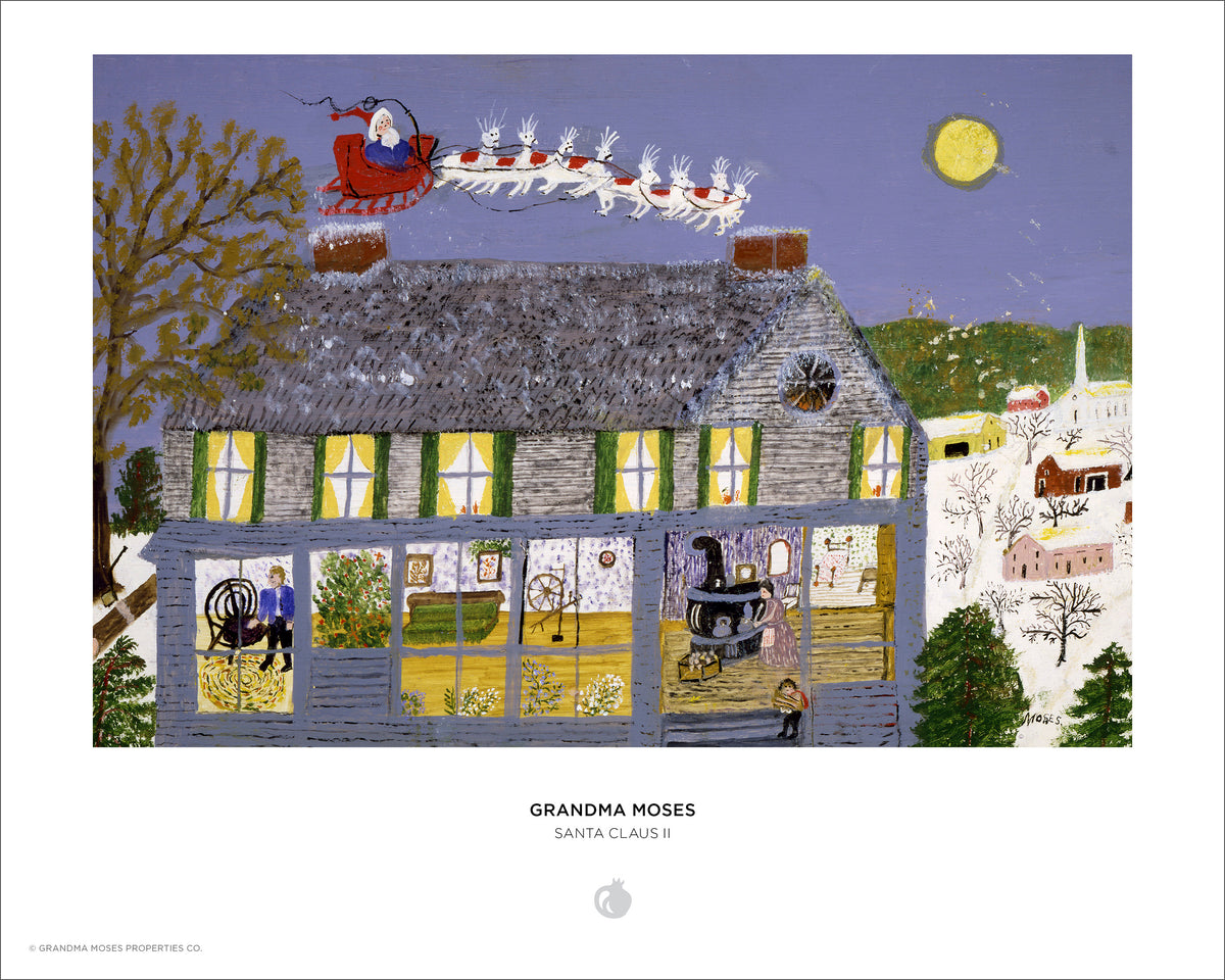 Grandma Moses: Santa Claus II 500-Piece Puzzle_Interior_2