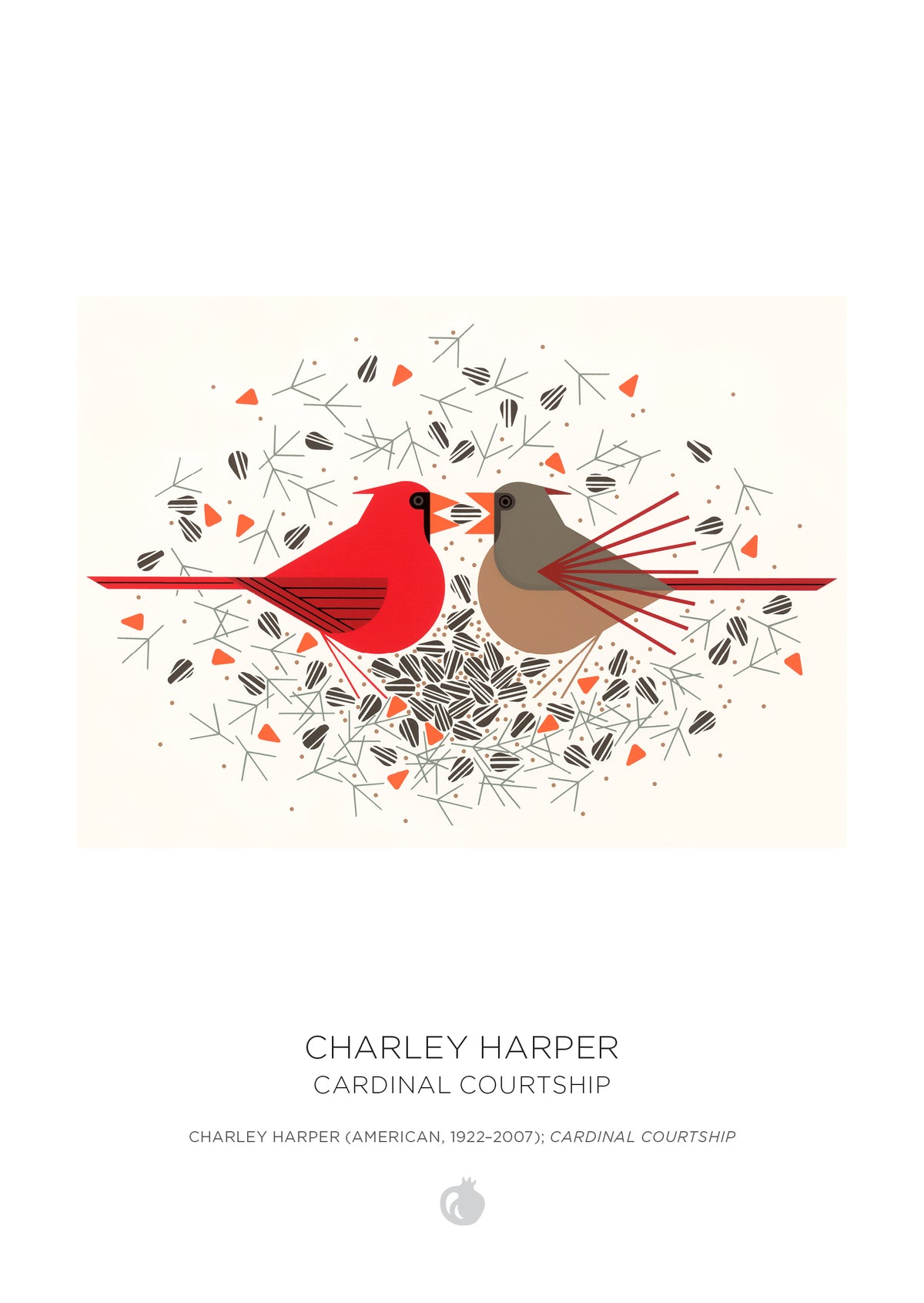 Charley Harper 120-Piece Double-Sided Jigsaw Puzzle Set_Back_Multipiece