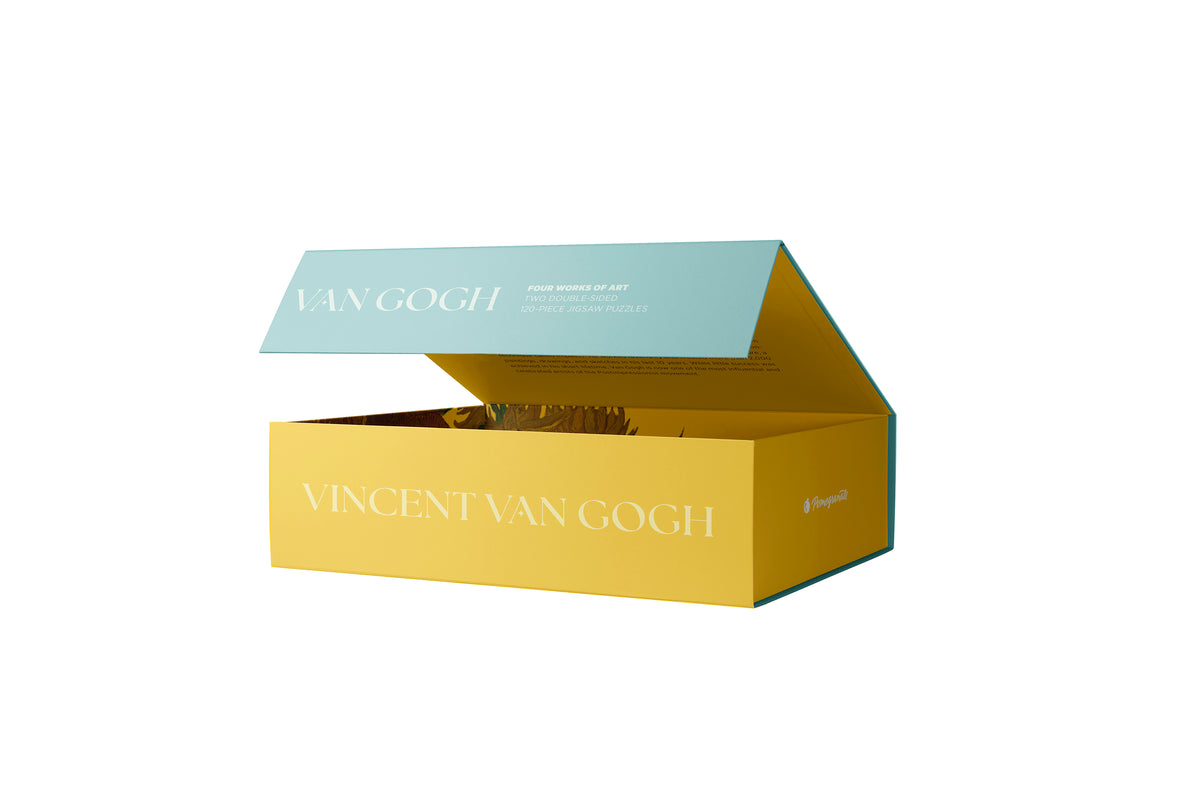 Vincent van Gogh 120-Piece Double-Sided Jigsaw Puzzle Set_Secondary_Promotion_B