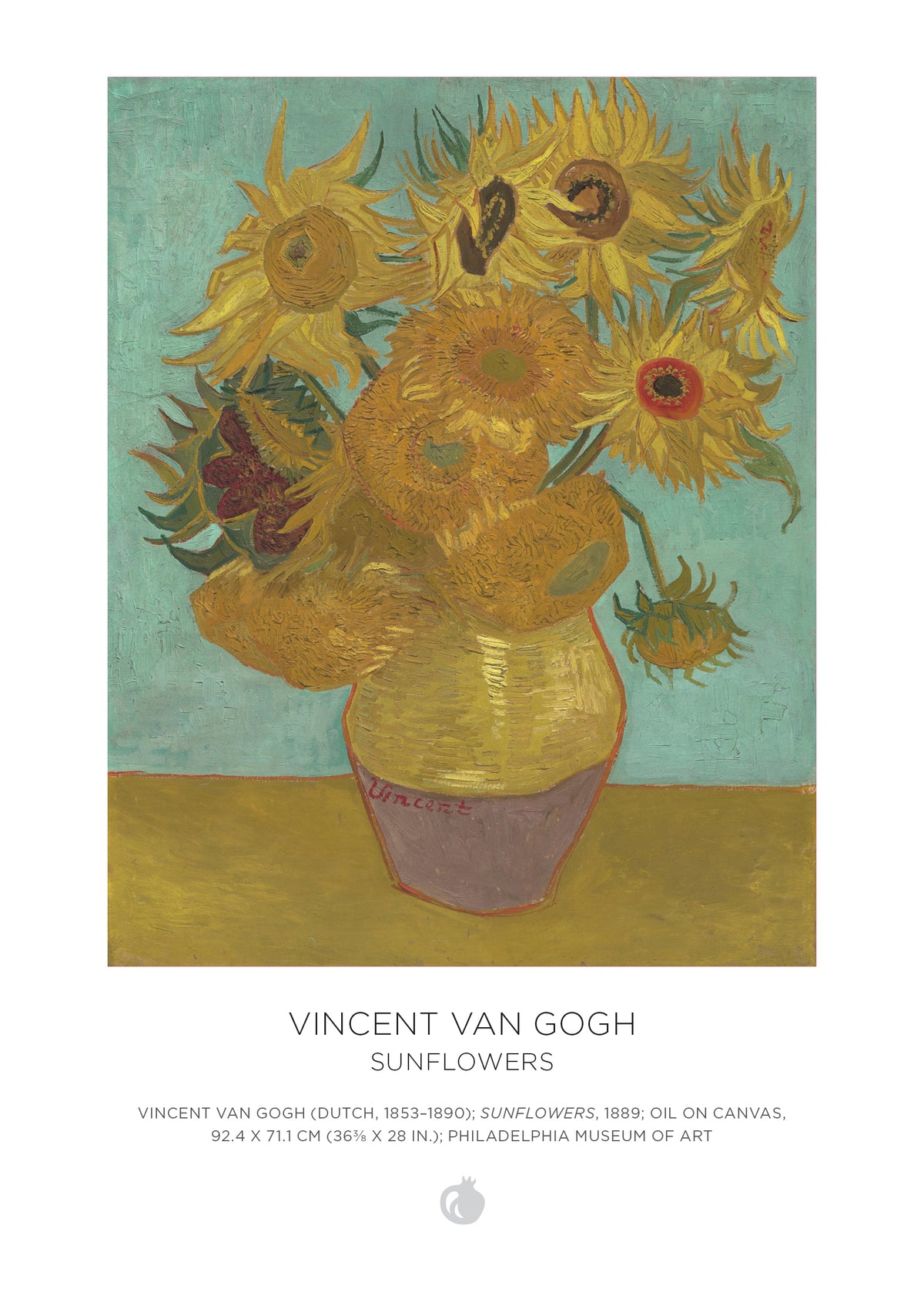 Vincent van Gogh 120-Piece Double-Sided Jigsaw Puzzle Set_Back_Multipiece