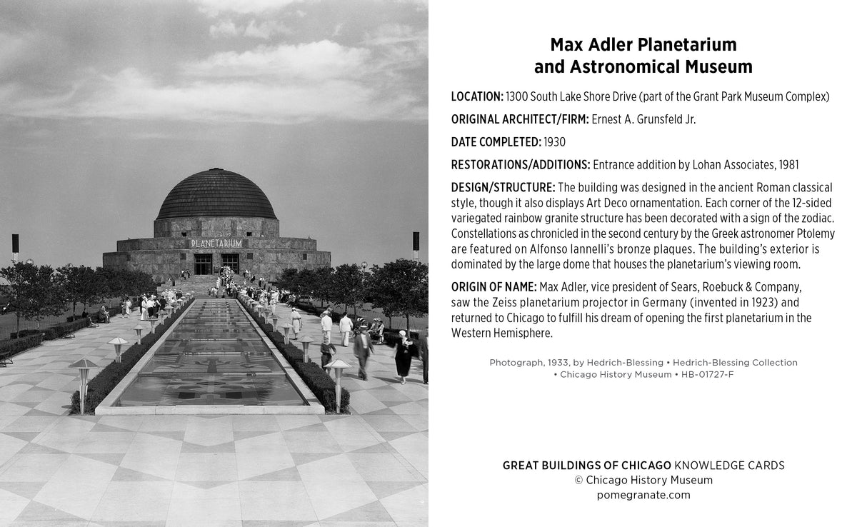 Great Buildings Of Chicago Knowledge Cards
