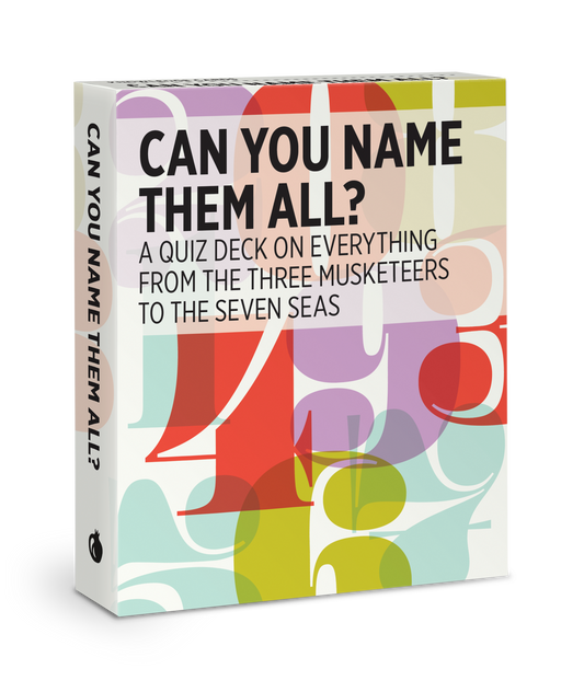 Can You Name Them All? Knowledge Cards