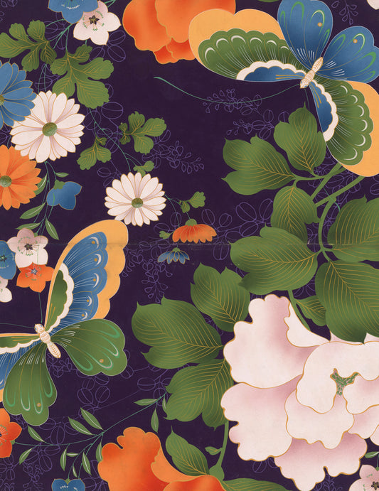 Japanese Decorative Designs Keepsake Boxed Notecards_Front_Flat