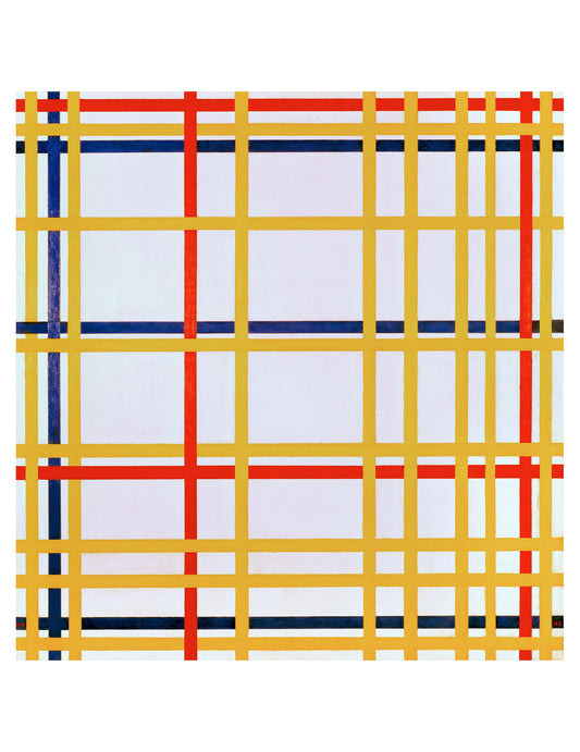 Piet Mondrian Keepsake Boxed Notecards_Front_Flat
