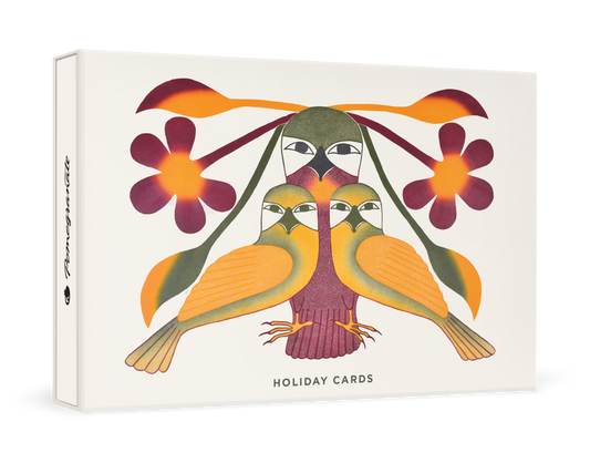 Kenojuak Ashevak: Resplendent Owl Small Holiday Cards_Primary
