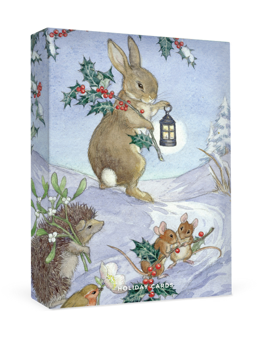 Molly Brett: Christmas Animals Small Holiday Cards_Primary