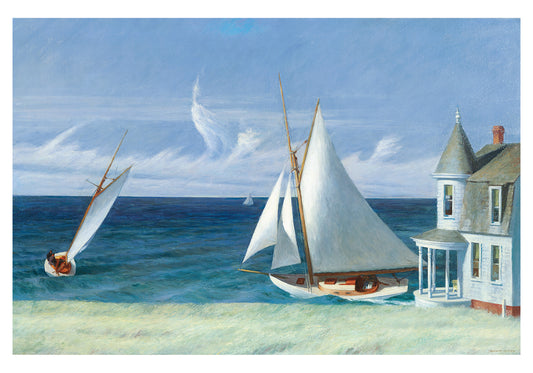 Edward Hopper: The Lee Shore Small Boxed Cards_Front_3D